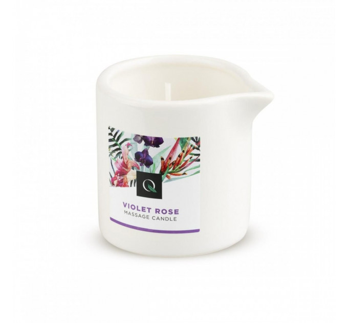 Массажная свеча Exotiq Massage Candle Violet Rose - 60 мл