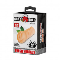 Мастурбатор реалістичний у вигляді вагіни Crazy Bull Mavis Masturbator, бежевий