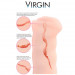 Мастурбатор с вибрацией Kokos Virgin реалистичный, 16.3 см