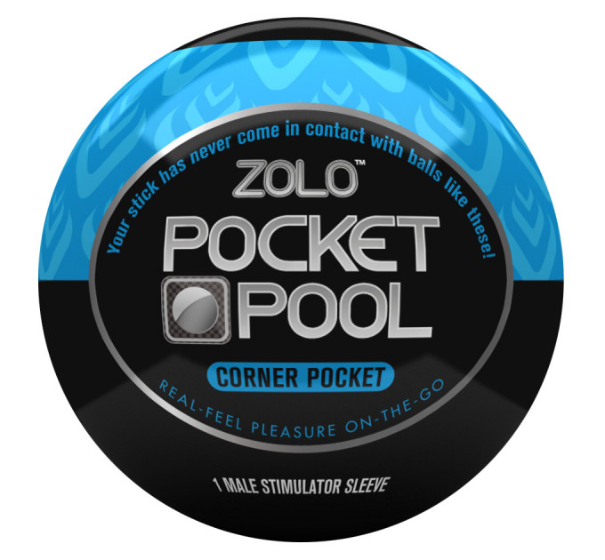 Мастурбатор ZOLO POCKET POOL CORNER POCKET