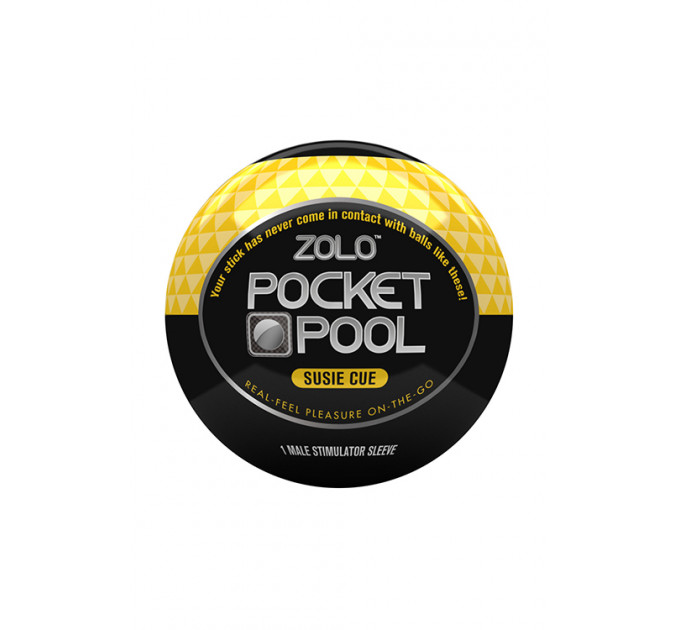 МАСТУРБАТОР ZOLO POCKET POOL SUSIE CUE