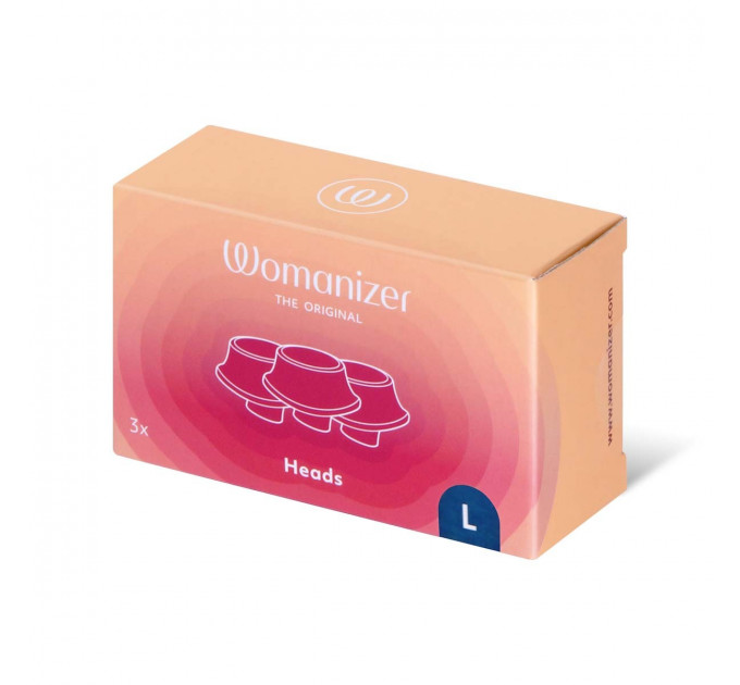Змінні насадки Womanizer Premium, Eco, Classic, Liberty, Starlet 2, синій, розмір L