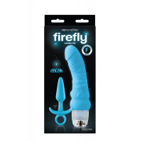 Набір Вібратор та Анальна пробка FIREFLY COMBO KIT BLUE