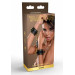 Наручники Taboom Vogue Studded Wrist Cuffs Set из веганской кожи, черные