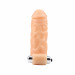 Насадка на член увеличивающая Chisa Superme Vibrating Warrior Sleeve реалистичная, с вибропулей