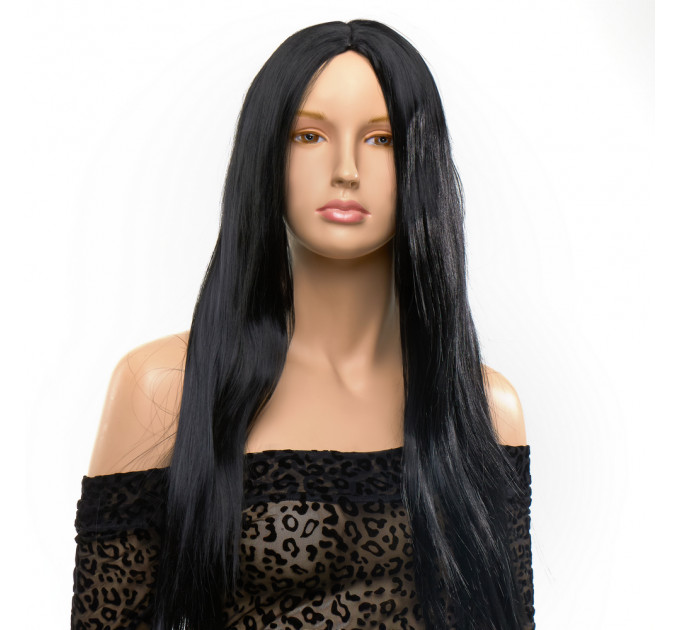 Парик прямой Fetish Hair черный, 70 см