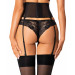Пояс с подвязками Obsessive Serena Love garter belt XS/S