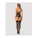 Пояс с подвязками Obsessive Serena Love garter belt XS/S