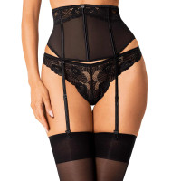 Пояс із підв'язками Obsessive Serena Love garter belt XS/S