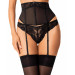 Пояс с подвязками Obsessive Serena Love garter belt XS/S