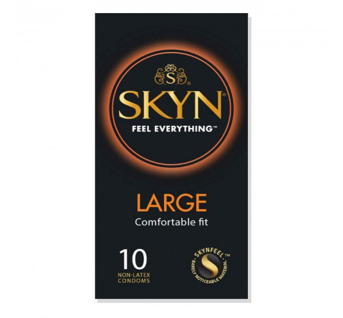 Презервативи ультратонкі SKYN Large великого розміру (ціна за пачку, 10 шт.)