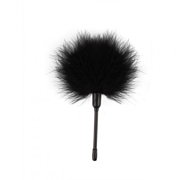 Пушок на длинной ручке CHISA Senuelo Pleasure Feather Tickler, черный