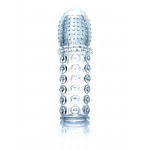 Рельефная насадка Penis Sleeve CLEAR