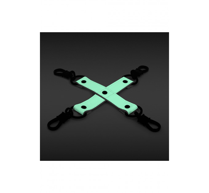 Система фиксации светящаяся NS Novelties GLO BONDAGE HOG TIE
