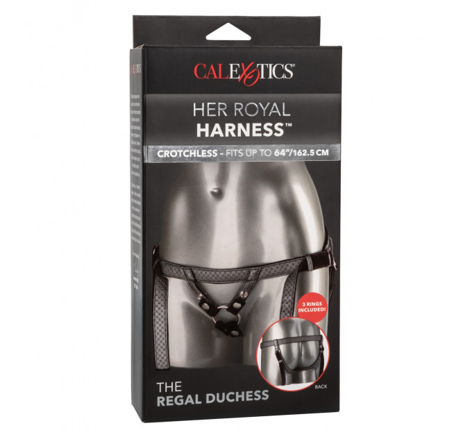 Трусики для страпона California Exotic The Regal Duchess Silver