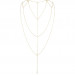 Цепочка для спины Bijoux Indiscrets Magnifique Back and Cleavage Chain - Gold, украшение для тела