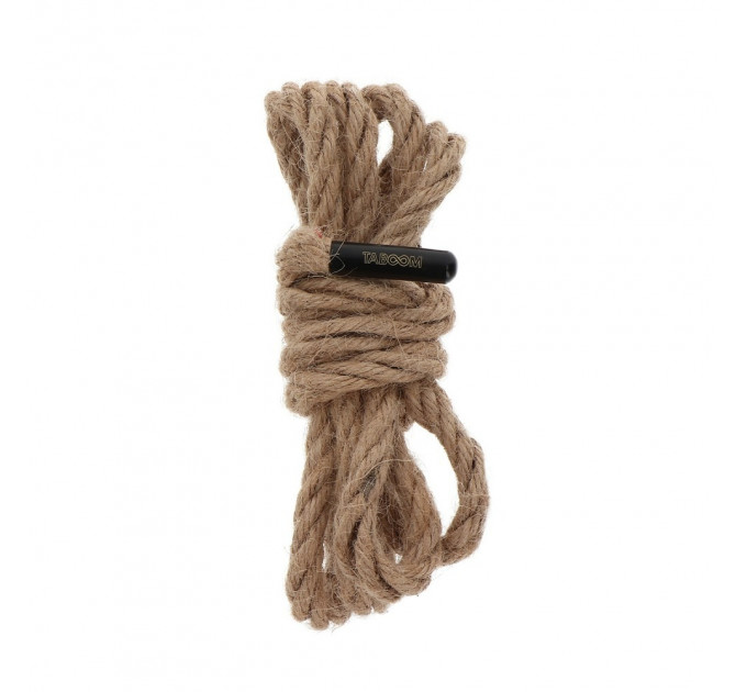 Веревка для связывания конопляная Taboom Hemp Rope, 1.5 метра, 7 мм
