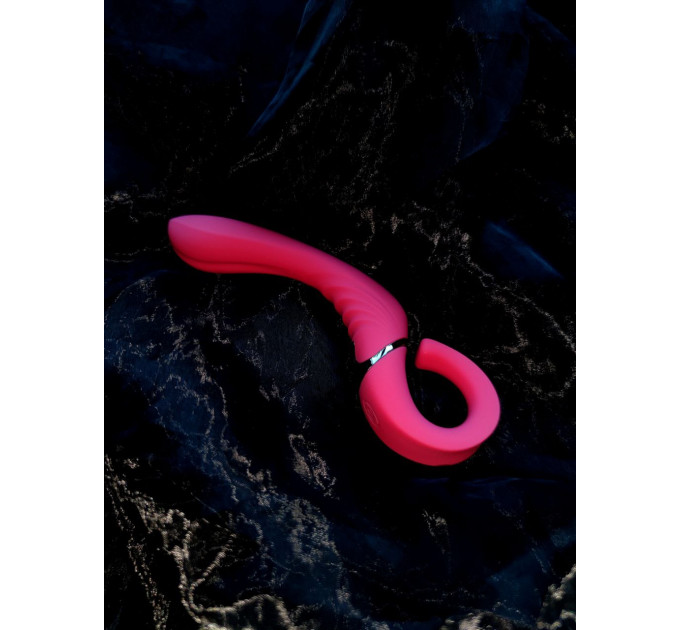 Вибратор Chisa Lust Ripple Cavort для стимуляции точки G и других эрогенных точек, розовый