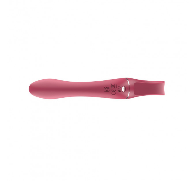 Вибратор Chisa Lust Ripple Cavort для стимуляции точки G и других эрогенных точек, розовый