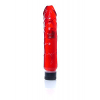 Вібратор реалістичний червоний Vibrator-Juicy Jelly - Multispeed Red