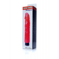 Вібратор реалістичний червоний Vibrator-Juicy Jelly - Multispeed Red