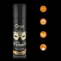 Рідкий вібратор коктейль Піна Колада DUAL VIBE!, 15 мл Orgie (Бразилія-Португалія)