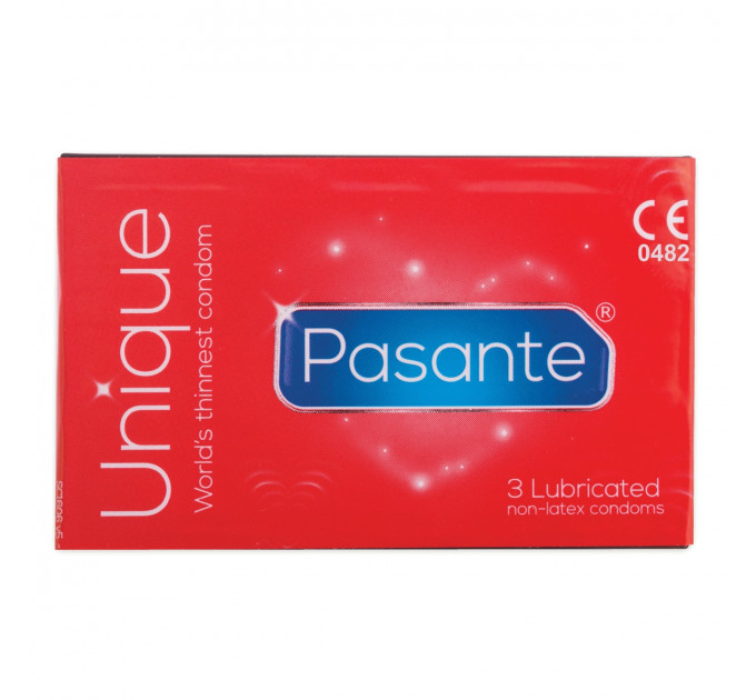 Презервативи Pasante Unique Latexfree 3 шт