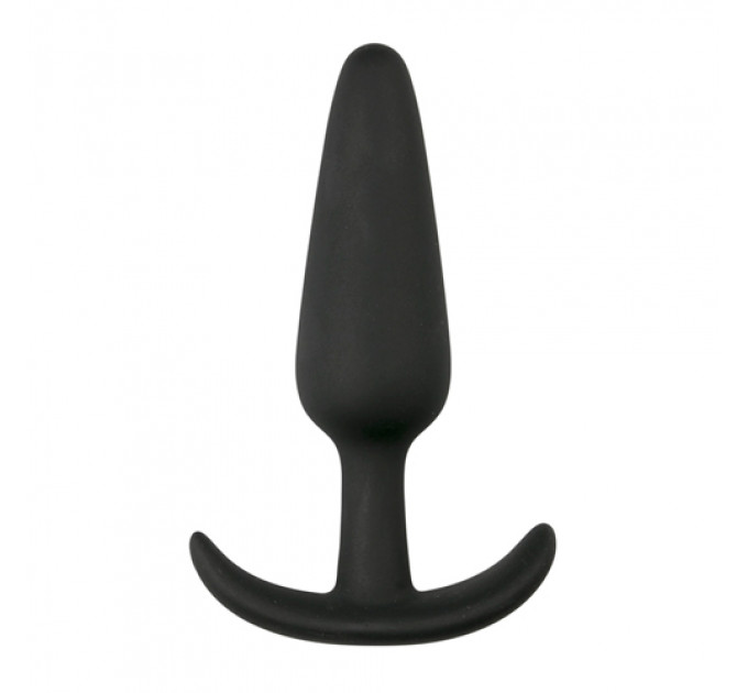 ET110BLK-S Анальная пробка Buttplug черная, S