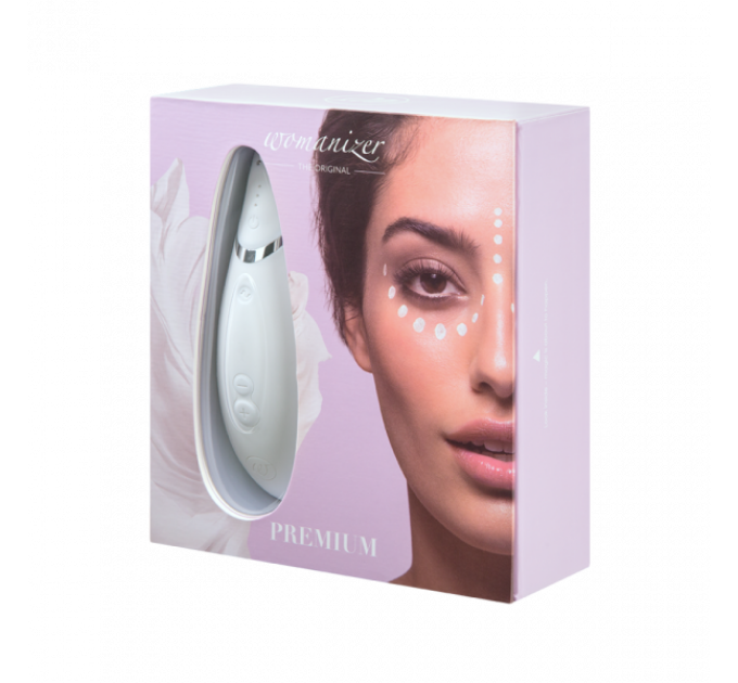 Безконтактний Кліторальний Стимулятор Womanizer Premium, White