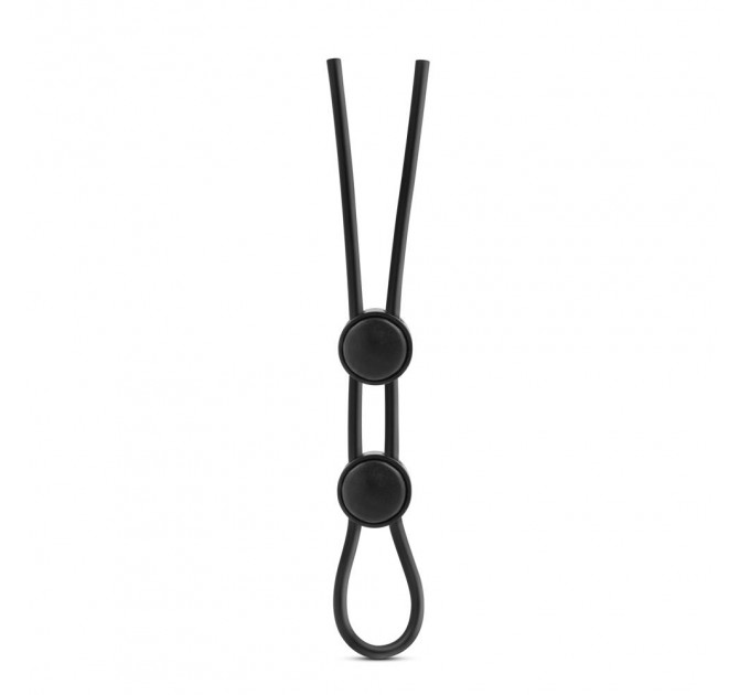 T331085 регульоване ерекційне кільце STAY HARD DOUBLE LOOP BLACK