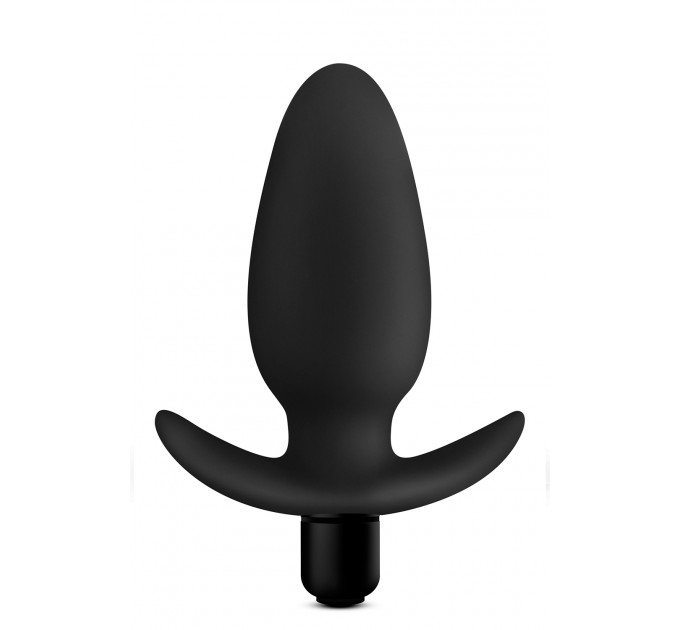 Анальна пробка з вібрацією Blush Anal Adventures Platinum Saddle Plug
