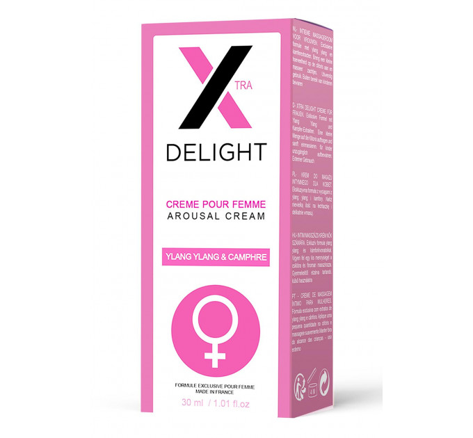 Стимулирующий крем для клитора X DELIGHT - CLITORIS AROUSAL CREAM
