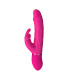 Двойной вибратор кролик Dream Toys VIBES OF LOVE COCKY RABBIT MAGENTA