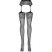 Чулки с поясом S500 Garter stockings Obsessive черный S/M/L