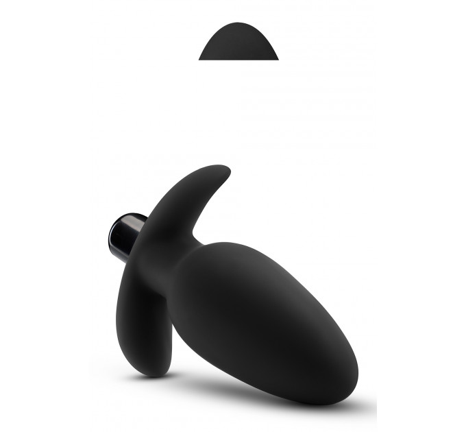 Анальна пробка з вібрацією Blush Anal Adventures Platinum Saddle Plug