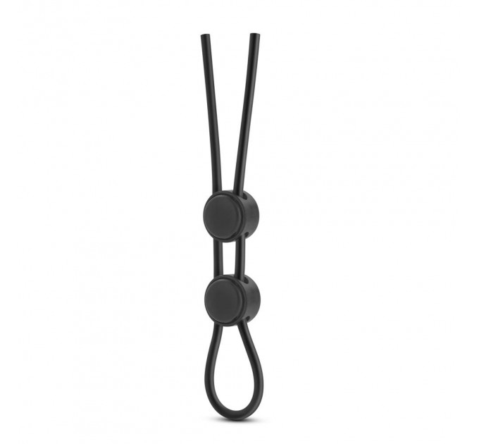 T331085 регульоване ерекційне кільце STAY HARD DOUBLE LOOP BLACK
