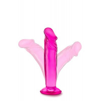 Анальная пробка в виде члена B YOURS SWEET N SMALL 6INCH DILDO PINK