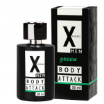 Духи с феромонами Aurora Body Attck MEN Green X-PHERO 50ml