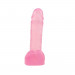 Фаллоимитатор реалистичный с мошонкой Chisa Hi-Rubber Inch Dildo, розовый