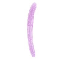 Фаллоимитатор двойной Chisa Hi-Rubber 45 см, фиолетовый