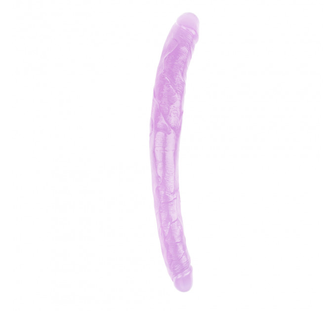 Фаллоимитатор двойной Chisa Hi-Rubber 45 см, фиолетовый