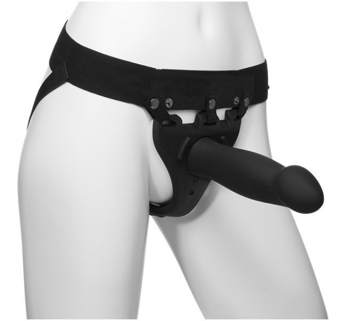 Фаллопротез-страпон із вібрацією, Doc Johnson, Body Extensions Strap-On – BE
