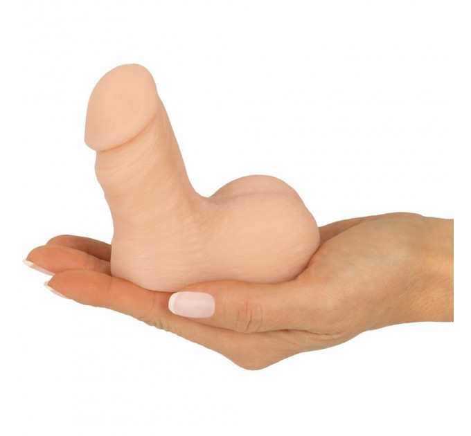 Фаллоимитатор имплант реалистичный Mr. Limpy Light Flesh Small (RP), бежевый, 9 см х 3.5 см