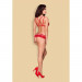 Комплект Obsessive 860-SET-3 2 pcs set red L/XL