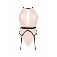 Кружевное боди Obsessive Lilines body L/XL