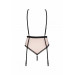 Кружевное боди Obsessive Lilines body L/XL