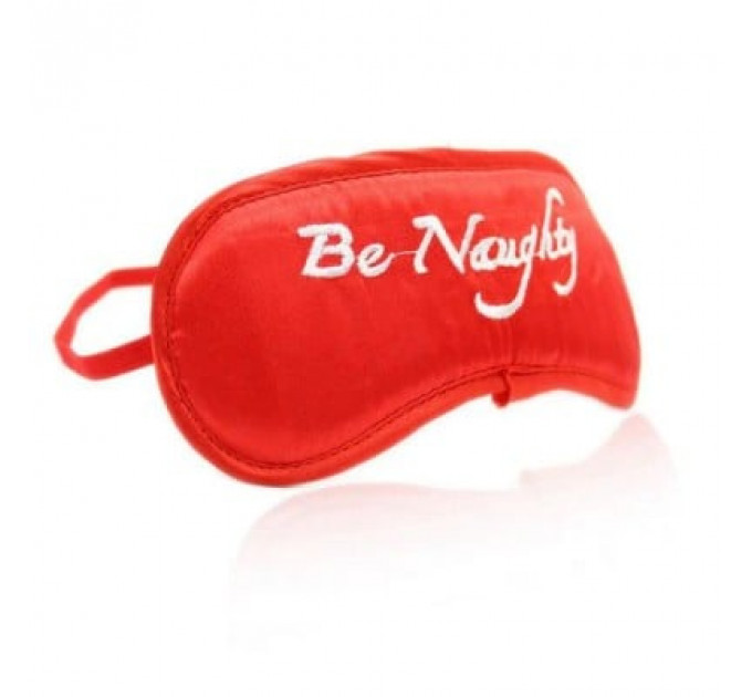 Маска на глаза Be Naughty, красная