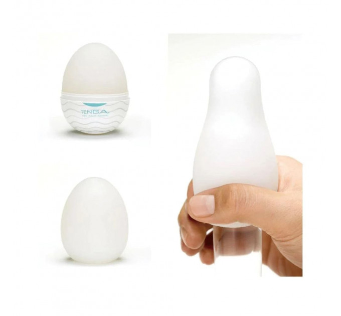 Мастурбатор TENGA EGG WAVY II COOL EDITION
