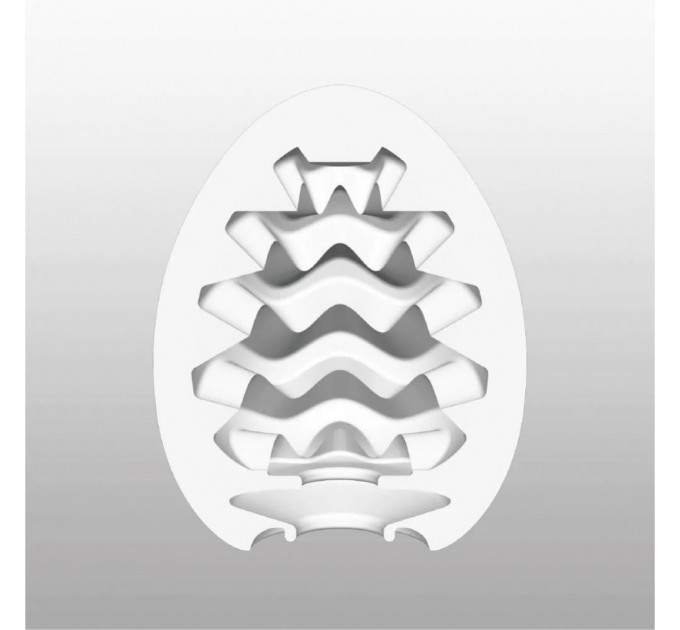 Мастурбатор TENGA EGG WAVY II COOL EDITION