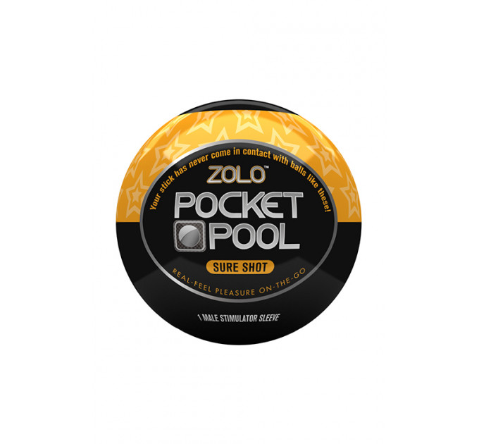 МАСТУРБАТОР ZOLO POCKET POOL SURE SHOT